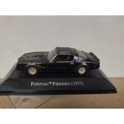 PONTIAC FIREBIRD 1977 BLACK AMERICAN CARS 1:43 ALTAYA IXO NO FOTO