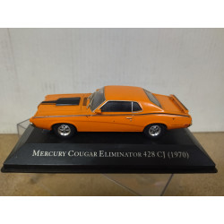 MERCURY COUGAR 1970 ELIMINATOR 428 CJ ORANGE AMERICAN CARS 1:43 ALTAYA IXO