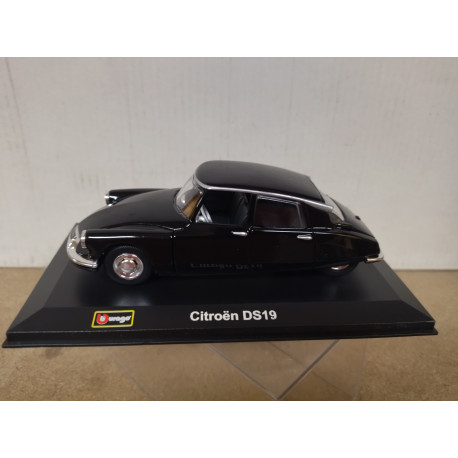 CITROEN DS 19 BLACK 1:32 BBURAGO URNA RAJADA