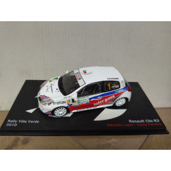 RENAULT CLIO R3 2010 RALLY VILLA VERDE LOPES 1:43 ALTAYA IXO NO FOTO