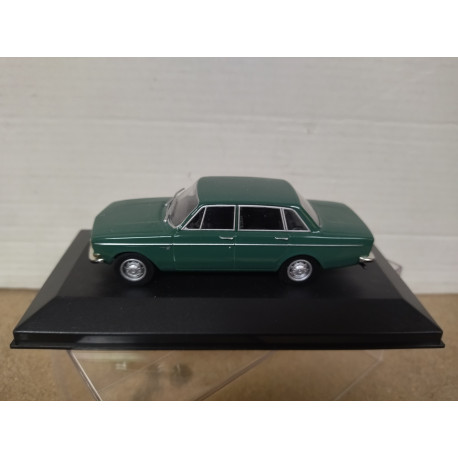 VOLVO 144 1971 GREEN 1:43 DeAGOSTINI IXO BOX NO ORIGINAL