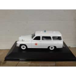 FSC/FSO WARSZAWA 202A 1959 AMBULANCE 1:43 DeAGOSTINI IXO BOX NO ORIGINAL