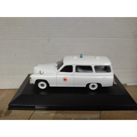 FSC/FSO WARSZAWA 202A 1959 AMBULANCE 1:43 DeAGOSTINI IXO BOX NO ORIGINAL
