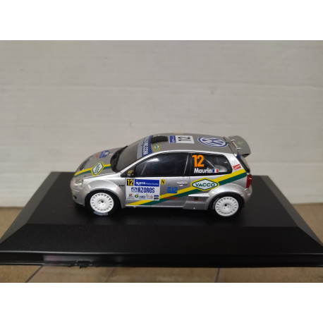 VOLKSWAGEN POLO S2000 2009 RALLY SATA AZORES MAURIN 1:43 ALTAYA BOX NO ORIGINAL