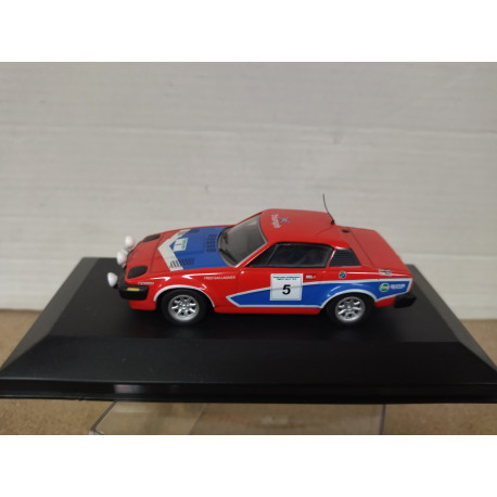 TRIUMPH SPITFIRE 1970 SPIDER RED 1:43 SOLIDO BOX NO ORIGINAL