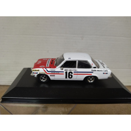 OPEL ASCONA 1972 RALLY MONTE CARLO RAGNOTTI 1:43 ALTAYA IXO BOX NO ORIGINAL