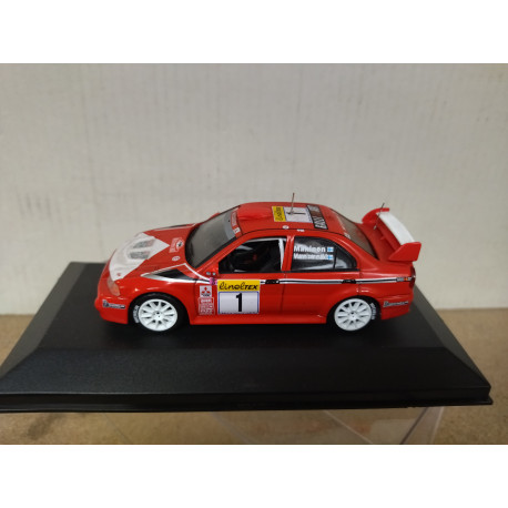 MITSUBISHI LANCER 2000 EVO VI RALLY MONTE CARLO MAKINEN 1:43 BOX NO ORIGINAL