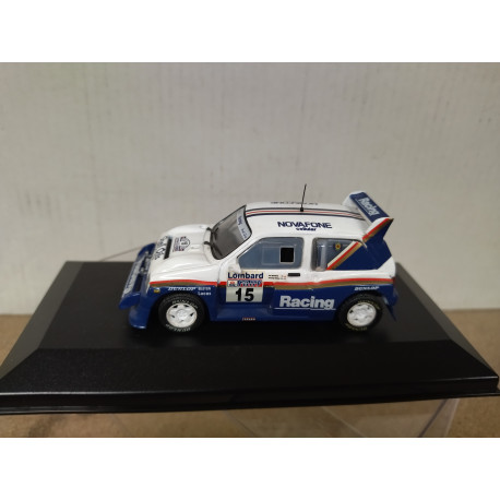MG METRO 6R4 1986 RALLY RAC LOMBARD J.MCRAE 1:43 ALTAYA IXO BOX NO ORIGINAL