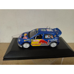 SKODA FABIA WRC 2006 RALLY MONTE CARLO PANIZZI 1:43 ALTAYA IXO BOX NO ORIGINAL
