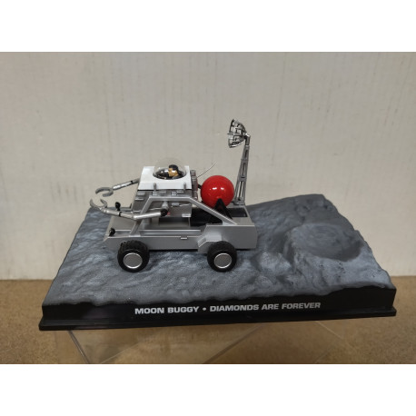 MOON BUGGY + FIGURA DIAMONDS ARE FOREVER 007 JAMES BOND 1:43 EAGLEMOSS IXO