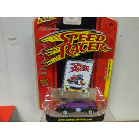 SNAKE OILER BLACK SPEED RACER 1:64 JOHNNY LIGHTNING