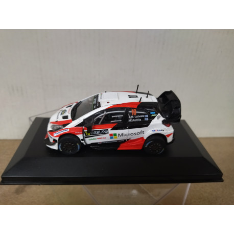 TOYOTA YARIS WRC 2017 RALLY SWEDEN LATVALA 1:43 ALTAYA IXO BOX NO ORIGINAL