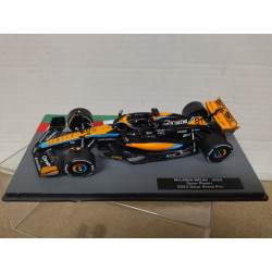 MCLAREN MCL60 2023 QATAR FORMULA F1 GRAN PRIX PIASTRI 1:43 SALVAT IXO