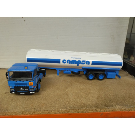 PEGASO 1231T 1982 CAMPSA TRAILER 1:43 SALVAT IXO NO BOX/DEFECTUOSO