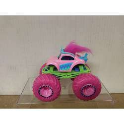 TROLLS POPPY MONSTER TRUCK 1:64 HOT WHEELS NO BOX
