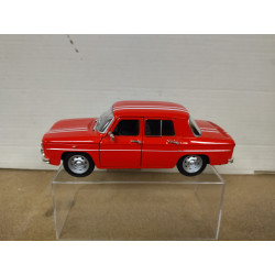 RENAULT 8 GORDINI 1964 RED/WHITE 1:24 WELLY NO BOX