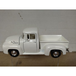 FORD F-100 PICKUP 1956 WHITE 1:24 MOTOR MAX NO BOX