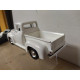 FORD F-100 PICKUP 1956 WHITE 1:24 MOTOR MAX NO BOX