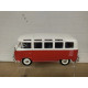 VOLKSWAGEN T1 VAN SAMBA RED/WHITE 1:25 MAISTO NO BOX