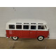 VOLKSWAGEN T1 VAN SAMBA RED/WHITE 1:25 MAISTO NO BOX