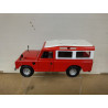 LAND ROVER 109 RED/WHITE 1:25 BBURAGO NO BOX