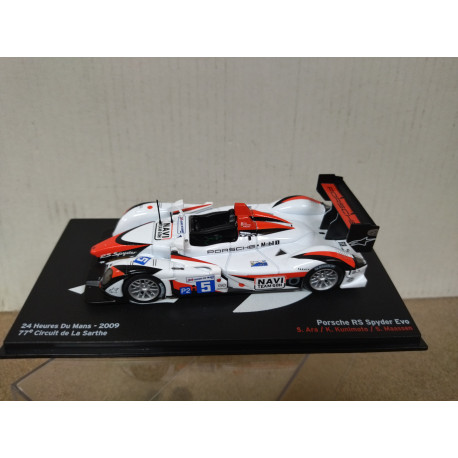 PORSCHE RS SPYDER EVO 2009 24 H LE MANS ARA-KUNIMOTO-MAASSEN 1:43 ALTAYA IXO