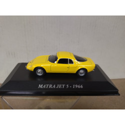 MATRA JET 5 1966 YELLOW AUTREFOIS 1:43 ALTAYA IXO