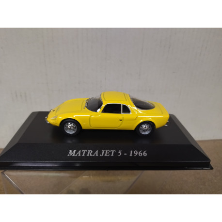 MATRA JET 5 1966 YELLOW AUTREFOIS 1:43 ALTAYA IXO