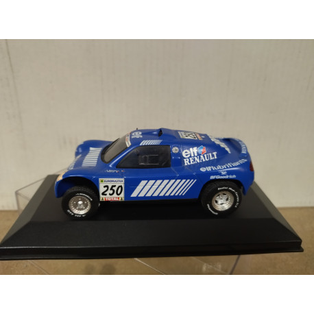 SCHLESSER MEGANE RENAULT 2000 RALLY PARIS-DAKAR SCHLESSER 1:43 BOX NO ORIGINAL