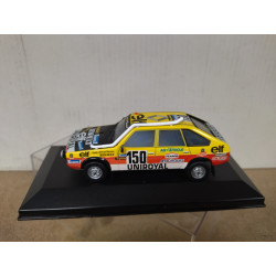RENAULT 20 TURBO 1982 RALLYE PARIS-DAKAR MARREAU 1:43 HACHETTE BOX NO ORIGINAL