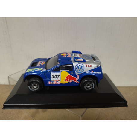 VOLKSWAGEN TOUAREG 2006 RALLY PARIS-LISBOA-DAKAR SAINZ 1:43 BOX NO ORIGINAL