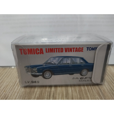 NISSAN CEDRIC CUSTOM BLUE 1:64 TOMICA LIMITED VINTAGE LV-94b
