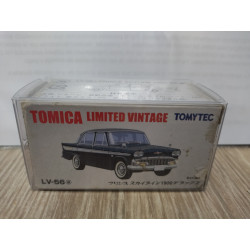 PRINCE SKYLINE 1900 DX BLACK 1:64 TOMICA LIMITED VINTAGE LV-56a