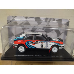 LANCIA DELTA INTEGRALE 16V 1991 RALLY SAFARI KANKKUNEN 1:24 SALVAT IXO
