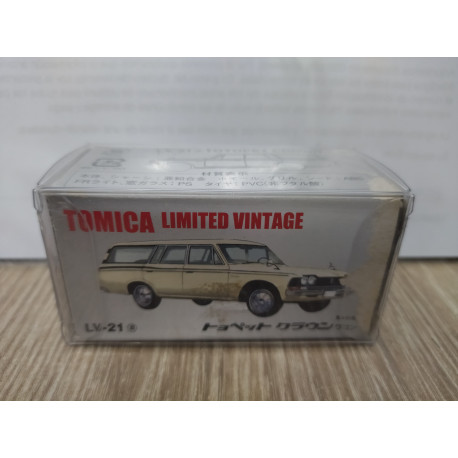 TOYOPET CROWN VAN WHITE 1:64 TOMICA LIMITED VINTAGE LV-21a
