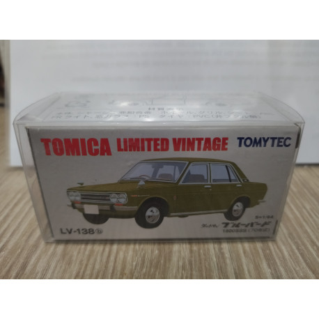 DATSUN BLUEBIRD 1800 SSS GREEN 1:64 TOMICA LIMITED VINTAGE LV-138b