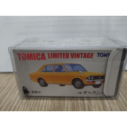 MITSUBISHI GALANT 16L GS ORANGE 1:64 TOMICA LIMITED VINTAGE LV-59a