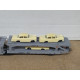 VAGON TRANSPORTA COCHES S.I.T.F.A. MERCEDES-BENZ BEIGE 1:87 H0 LIMA NO BOX