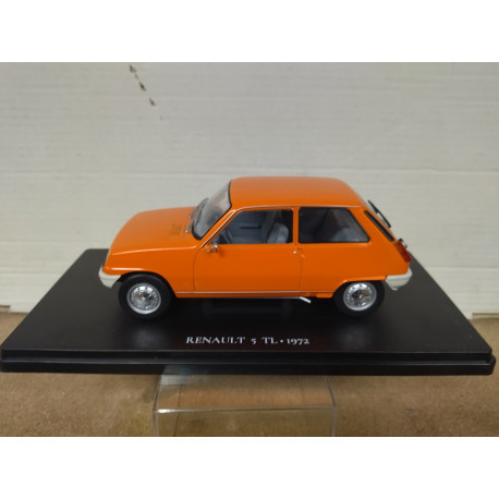 RENAULT 5 TL 1972 ORANGE 1:24 SALVAT IXO