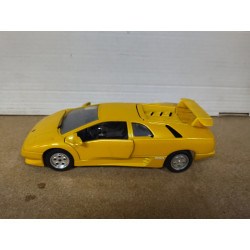 LAMBORGHINI DIABLO 1990 YELLOW 1:24 BBURAGO NO BOX