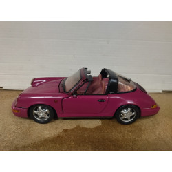 PORSCHE 918 TARGA CARRERA 4 CABRIOLET PURPLE 1:18 ANSON DEFECT/NO RETRO