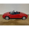 ALFA ROMEO SPIDER 1995 RED 1:18 MAISTO NO BOX