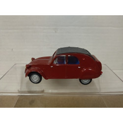 CITROEN 2CV 1958 MALLE BOMBEE ROUGE 1:43 NOREV NO BOX