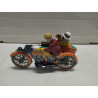 MOTO SIDECAR TRUCK HOJALATA/TIN TOY PAYA REPLICA NO BOX/NO LLAVE