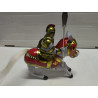 CABALLERO MEDIEVAL HOJALATA/TIN TOY REPLICA NO BOX/NO LLAVE