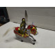 CABALLERO MEDIEVAL HOJALATA/TIN TOY REPLICA NO BOX/NO LLAVE