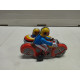 MOTO SIDECAR HOJALATA/TIN TOY REPLICA NO BOX/NO LLAVE