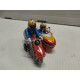 MOTO SIDECAR HOJALATA/TIN TOY REPLICA NO BOX/NO LLAVE