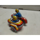 MOTO SIDECAR HOJALATA/TIN TOY REPLICA NO BOX/NO LLAVE