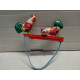 GALLOS QUE PICAN HOJALATA/TIN TOY REPLICA NO BOX/NO LLAVE